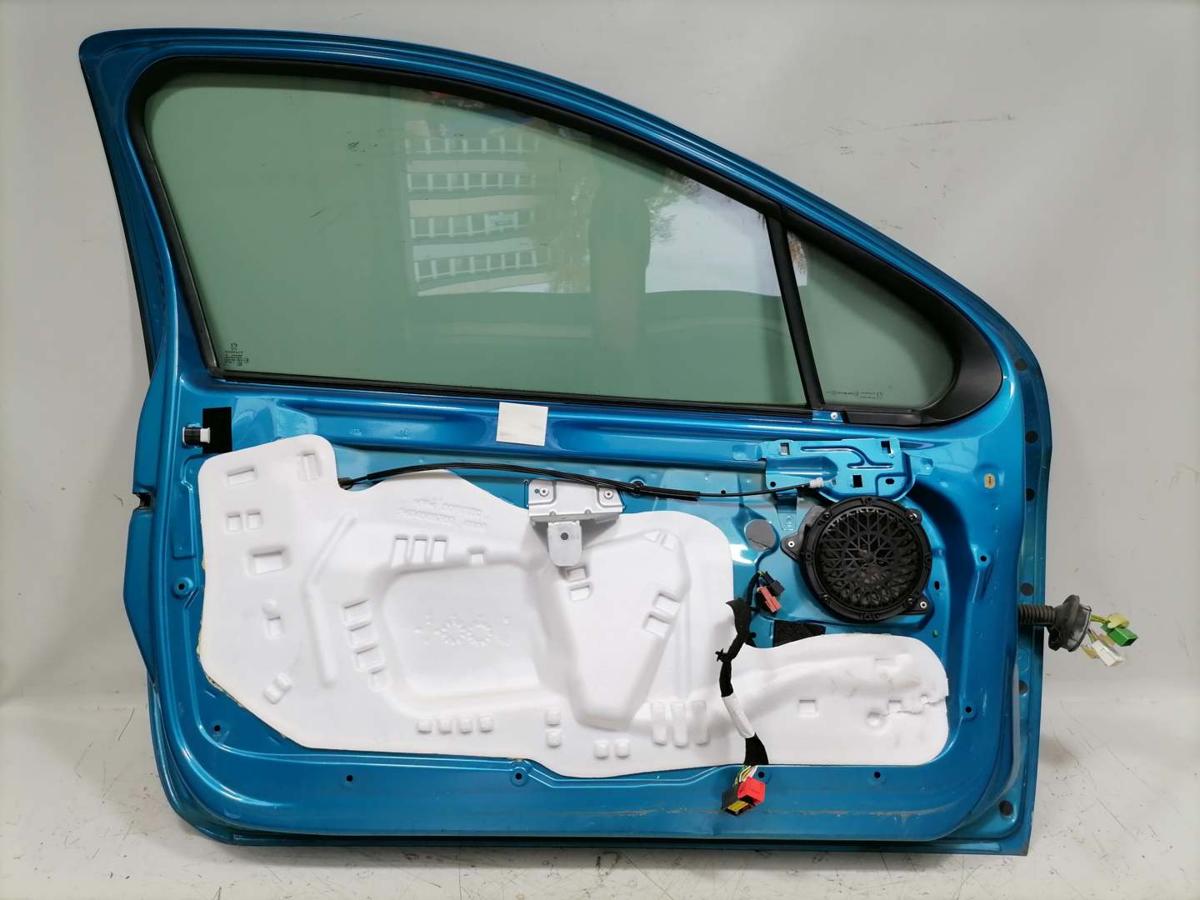 Peugeot 207 original Tür vorn links KMU Blaumetallic 3-Türer Rohbau Bj.2008